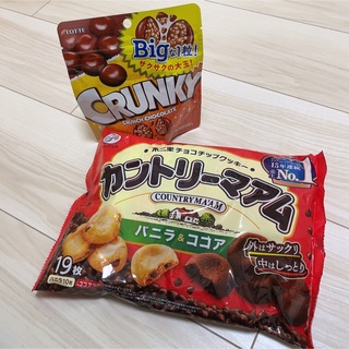 お菓子 カントリーマアム CRUNKY チョコ(菓子/デザート)