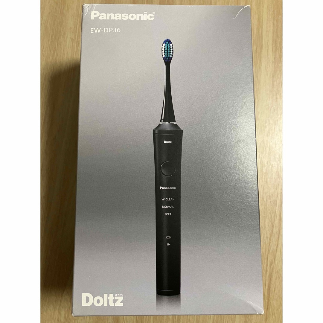 パナソニック 音波振動歯ブラシ ドルツ doltz 黒 EW-DP36-Kの通販 by