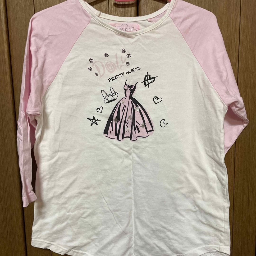 Bubbles(バブルス)のbubbles 7分丈シャツ レディースのトップス(Tシャツ(長袖/七分))の商品写真