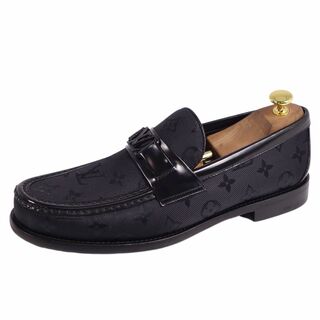 ✨美品✨　ルイヴィトン　革靴　ローファー　ブラック　23cm
