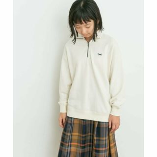 アーバンリサーチドアーズ(URBAN RESEARCH DOORS)の【ECRU】『別注』『親子リンク』PENNEYS*DOORS THEFOX 裏毛ハーフジップ(KIDS)(その他)