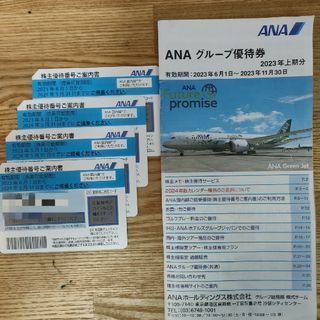 エーエヌエー(ゼンニッポンクウユ)(ANA(全日本空輸))のANA株主優待割引券（4枚）(その他)