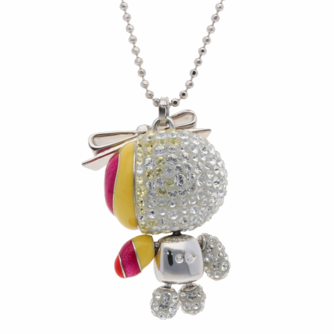 SWAROVSKI スワロフスキー ネックレス エリカペンダント クリスタル ロング シルバー レディース おしゃれ かわいい おすすめ ギフト  プレゼント メタルBIM アクセサリー アクセ 送料無料 中古