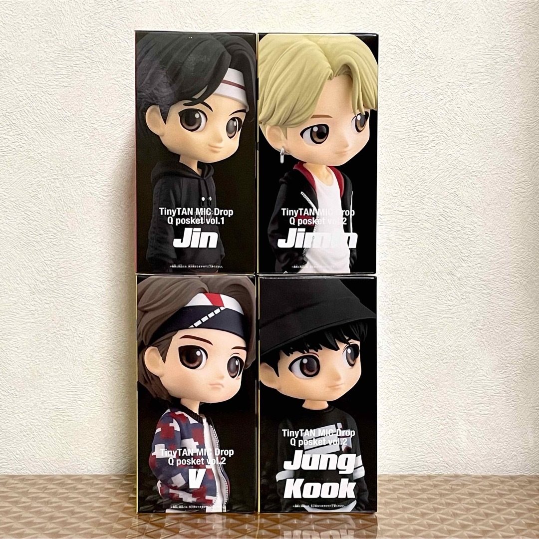 TinyTAN MIC Drop Qposket フィギュア セット