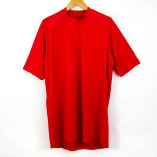 ミズノ(MIZUNO)のミズノ 半袖Tシャツ 無地 ストレッチ スポーツウエア 大きいサイズ メンズ Oサイズ レッド Mizuno(Tシャツ/カットソー(半袖/袖なし))