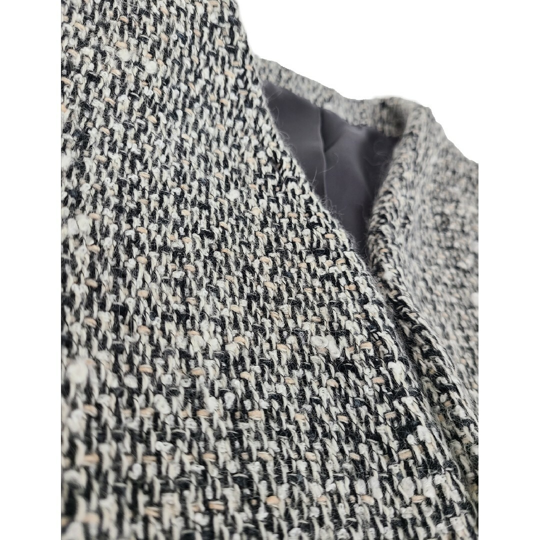 Paul Stuart(ポールスチュアート)の美品 Paul Stuart レッキスファー付きスカートスーツ レディースのフォーマル/ドレス(スーツ)の商品写真