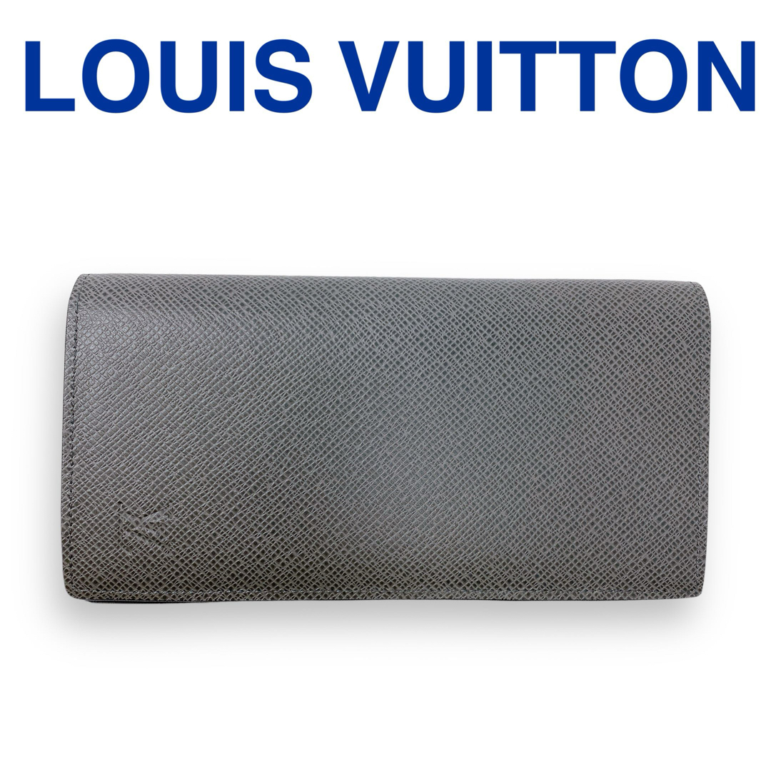 LOUIS VUITTON(ルイヴィトン)のルイヴィトン M81554 タイガ ポルトフォイユ ブラザ NM 長財布 レザー メンズのファッション小物(長財布)の商品写真