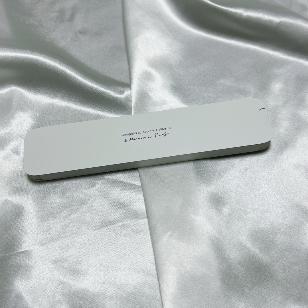Apple Watch - HERMES/apple watch オレンジ スポーツバンド シリコン