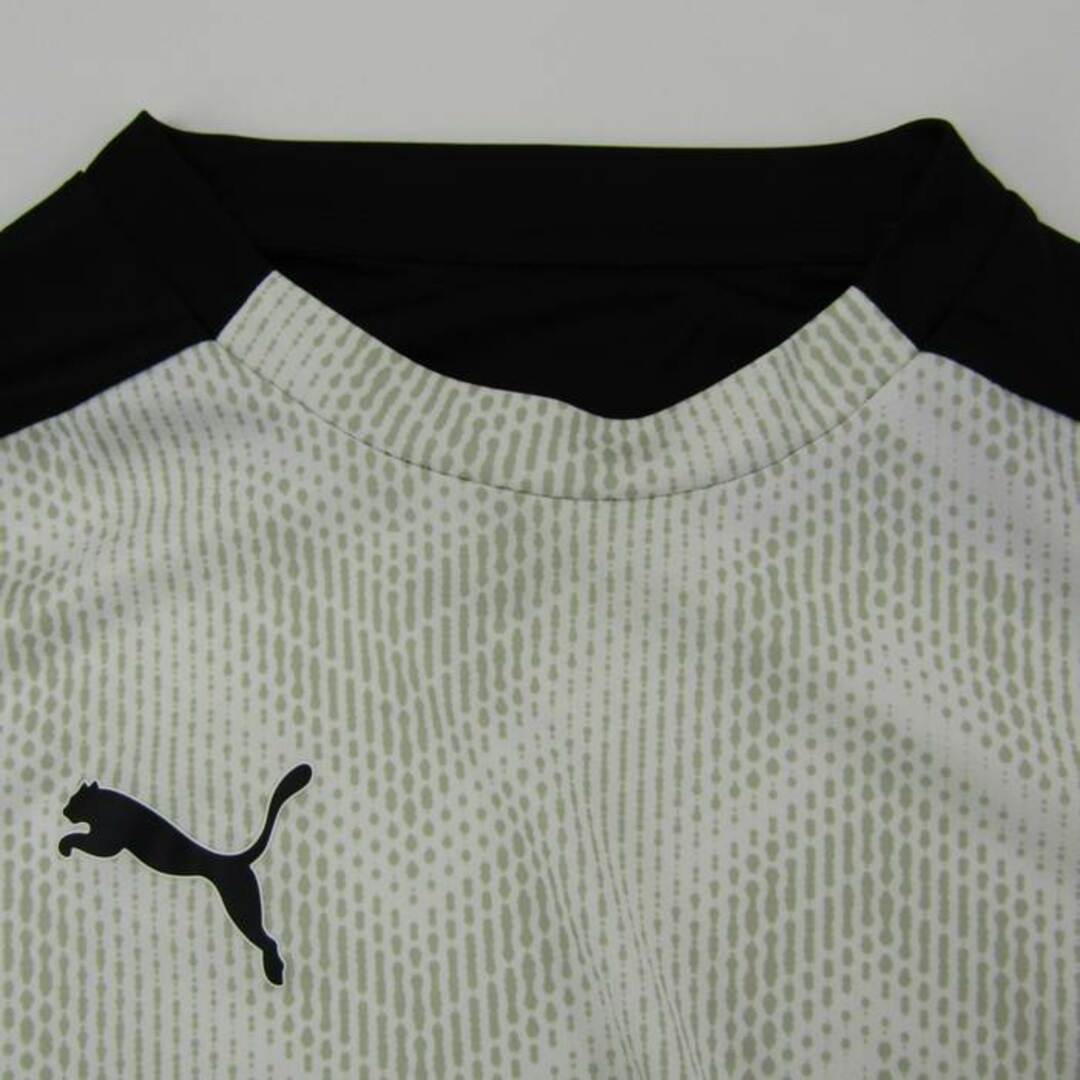 PUMA(プーマ)のプーマ 半袖Tシャツ グラデーション スポーツウエア メッシュ メンズ Sサイズ ホワイト PUMA メンズのトップス(Tシャツ/カットソー(半袖/袖なし))の商品写真