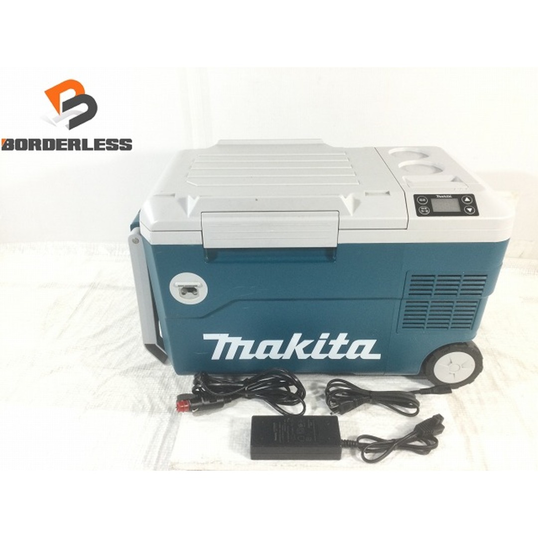 ☆比較的綺麗☆makita マキタ 18V 充電式保冷温庫 CW180D 本体＋ACアダプタ付 クーラーボックス アウトドア キャンプ 68654