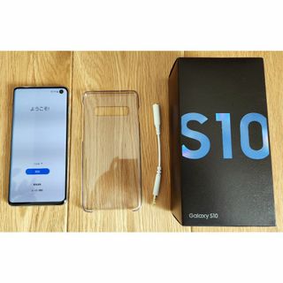 サムスン(SAMSUNG)の専用Samsung Galaxy S10 PrismBlue 楽天 SIMフリー(スマートフォン本体)