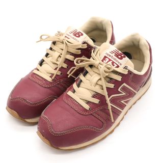 ニューバランス(New Balance)のニューバランス スニーカー レザー W367LBU 2E 靴 シューズ レディース 22.5cmサイズ ワインレッド NEW BALANCE(スニーカー)