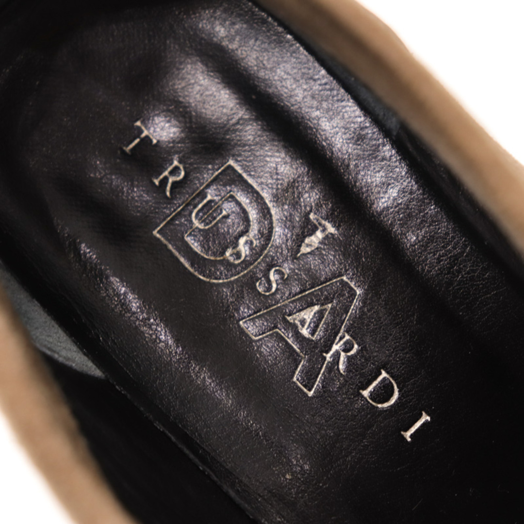 Trussardi(トラサルディ)のトラサルディ ブーティ スウェードレザー ブランド 靴 シューズ 日本製 レディース 24.5cmサイズ ブラウン TRUSSARDI レディースの靴/シューズ(ブーティ)の商品写真