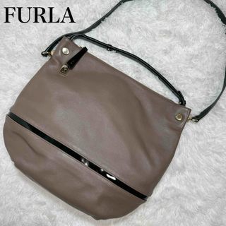 付属品全て有り★新品 FURLA 20年秋冬新作 4連キーケース ブルーベージュ