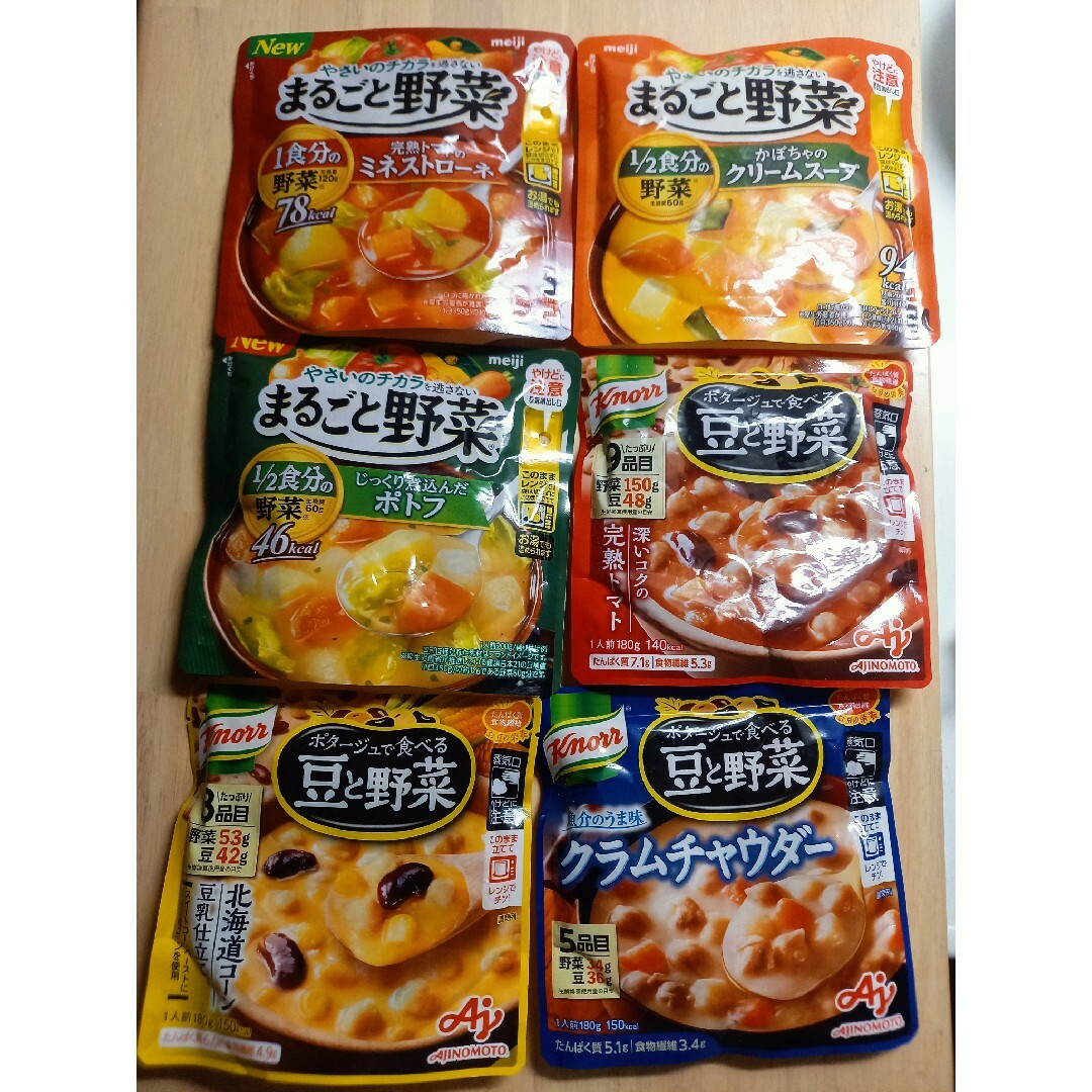 スープ　6食セットの通販　味の素　___ufa　クノール　ポタージュ　by　味の素　shop___｜アジノモトならラクマ