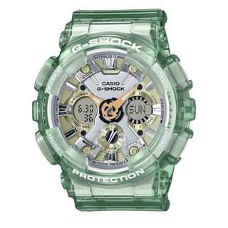 ジーショック(G-SHOCK)のweb限定 ミッドサイズモデルGMA-S120GS-3AJF  グリーン(腕時計)