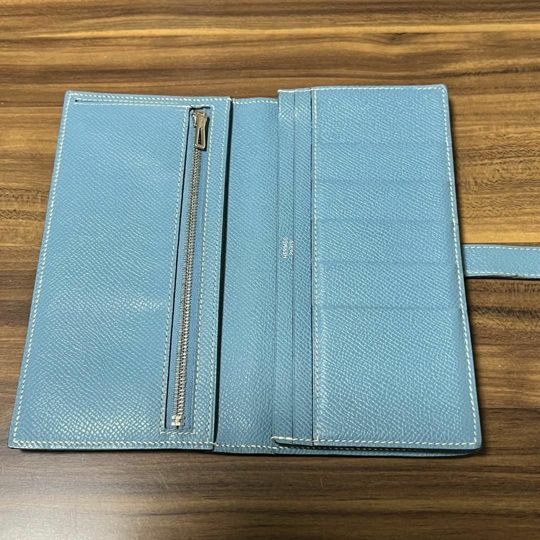 ⭐️美品⭐️HERMES エルメス 財布 ベアン スフレ ゴールド金具