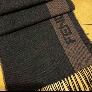 フェンディ(FENDI)のmaso専用　フェンディ　マフラー🟫⬛️       Nice Design  (マフラー/ショール)