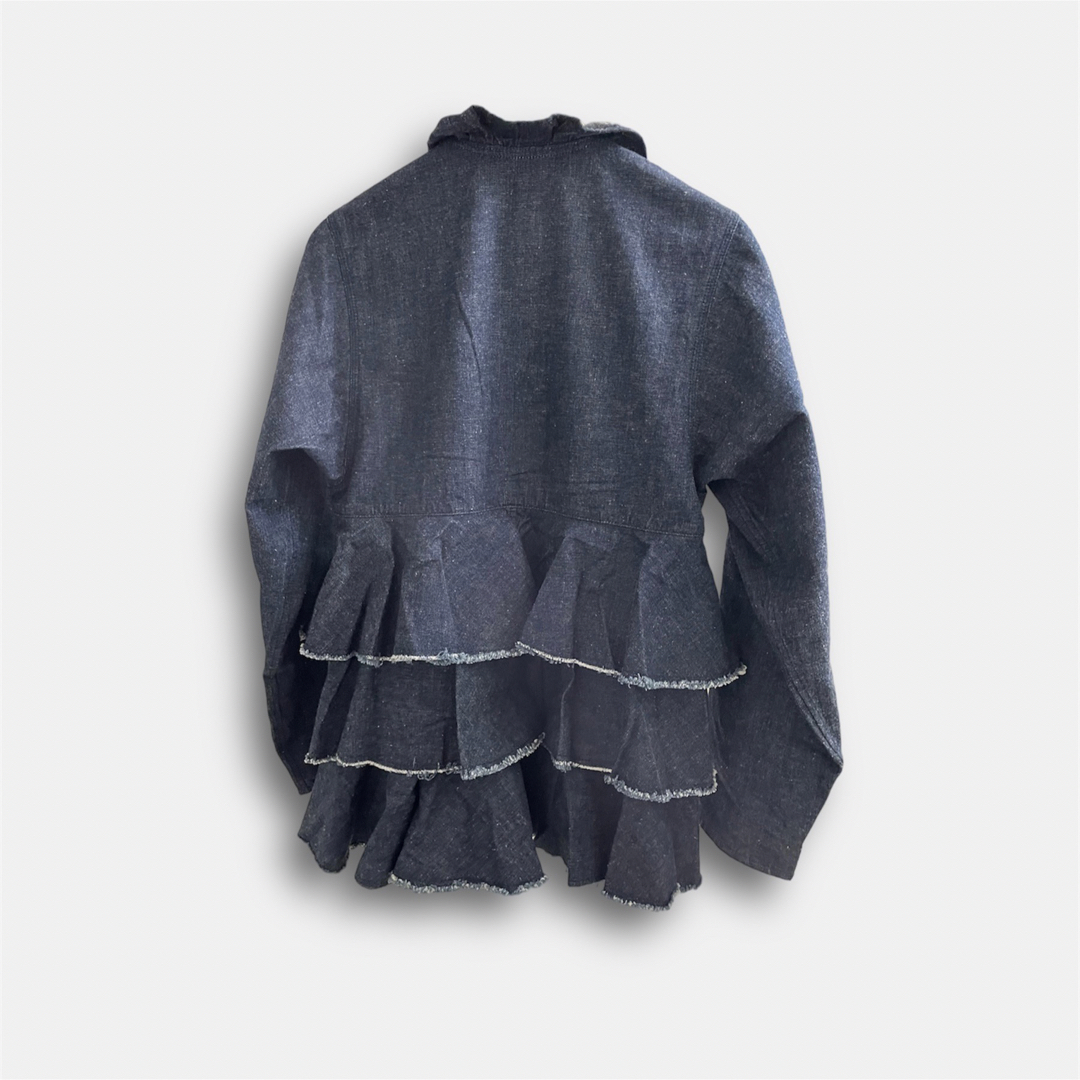 HOLIDAY DENIM RUFFLE RUFFLE SHIRT ホリデイ