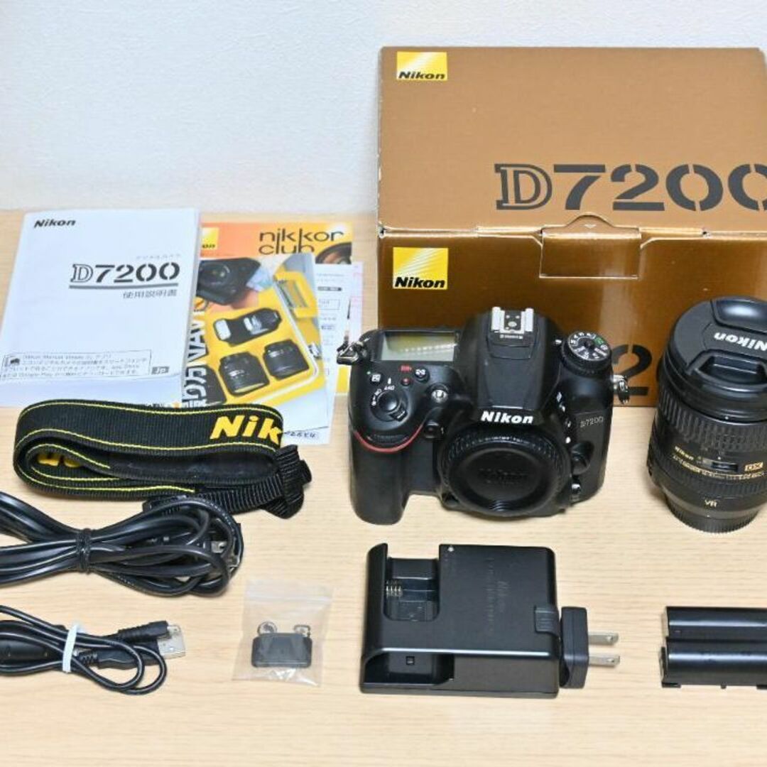 Nikon D7200 + おまけレンズ NIKKOR 16-85mmスマホ/家電/カメラ
