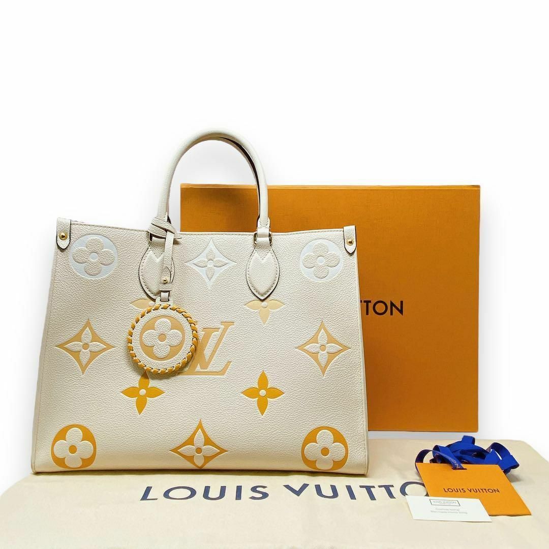 LOUIS VUITTON(ルイヴィトン)のルイヴィトン オンザゴー MM モノグラム アンプラント トート レディース レディースのバッグ(ハンドバッグ)の商品写真