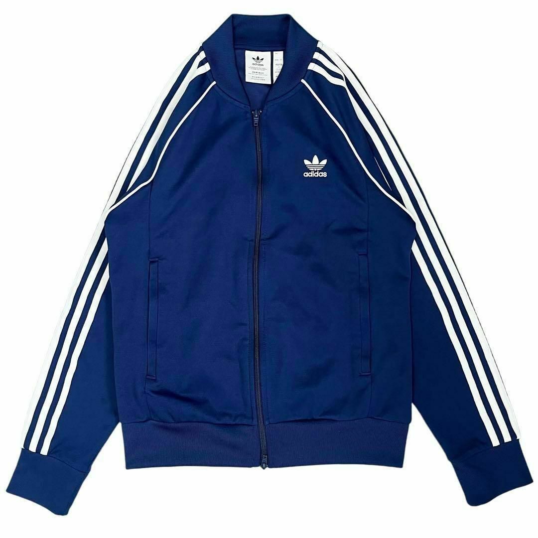 9365 adidas トラックジャケット SST ネイビー×ホワイト L