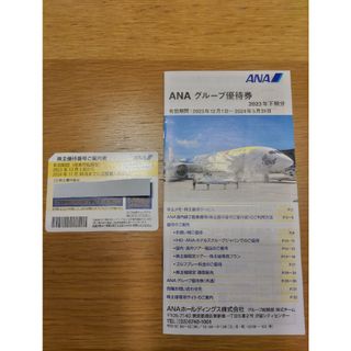 エーエヌエー(ゼンニッポンクウユ)(ANA(全日本空輸))の【最新】ＡＮＡ 株主優待券 １枚(航空券)