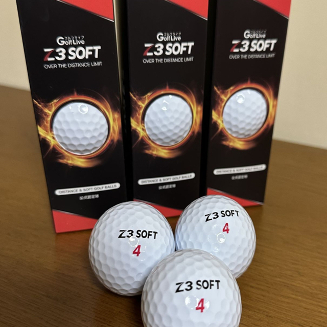 Golf Live  Ｚ3 SOFT  1ダース(12個)×10ダース＝120個 スポーツ/アウトドアのゴルフ(その他)の商品写真