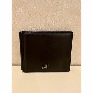 ダンヒル(Dunhill)のdunhill マネークリップ/カードケース　ダークブラウン(マネークリップ)