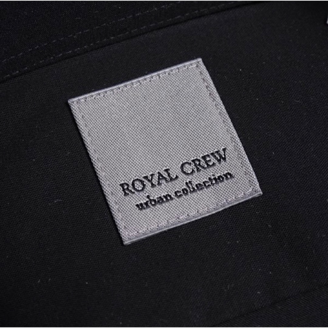 【新品】百貨店ブランド Royal Crew シャツ 無地 40-84 BK メンズのトップス(シャツ)の商品写真