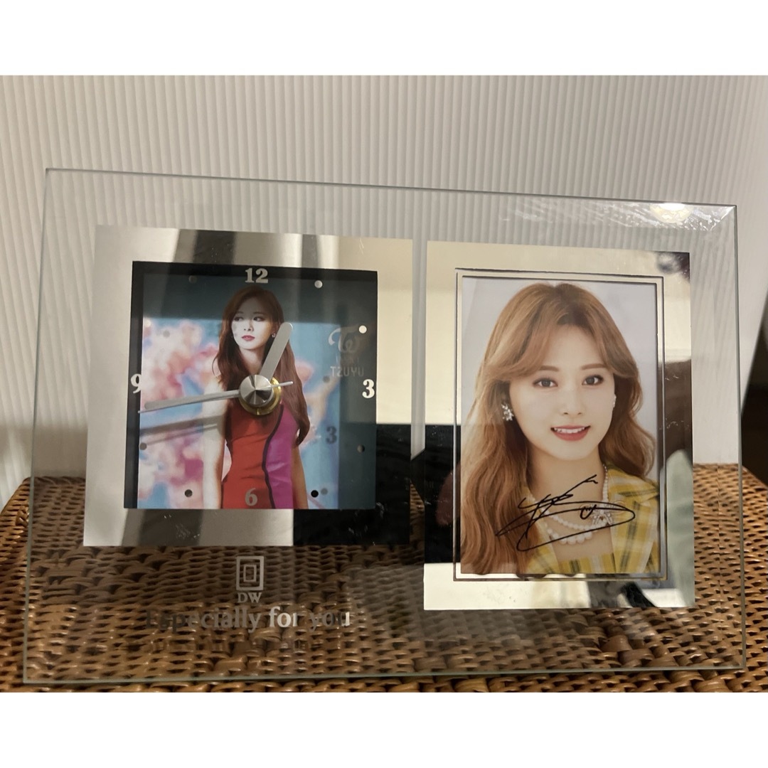 TWICEツイの時計&写真立て ハンドメイドのインテリア/家具(インテリア雑貨)の商品写真