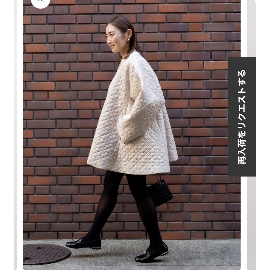 限定価格リテンLIten キルティングコートQuilting tent coat レディースのジャケット/アウター(その他)の商品写真