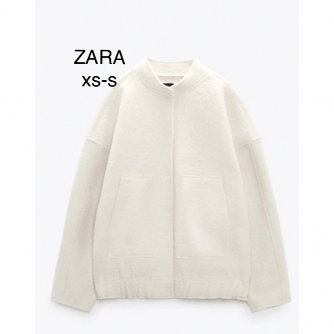 ZARA ポケットオーバーサイズボンバージャケット