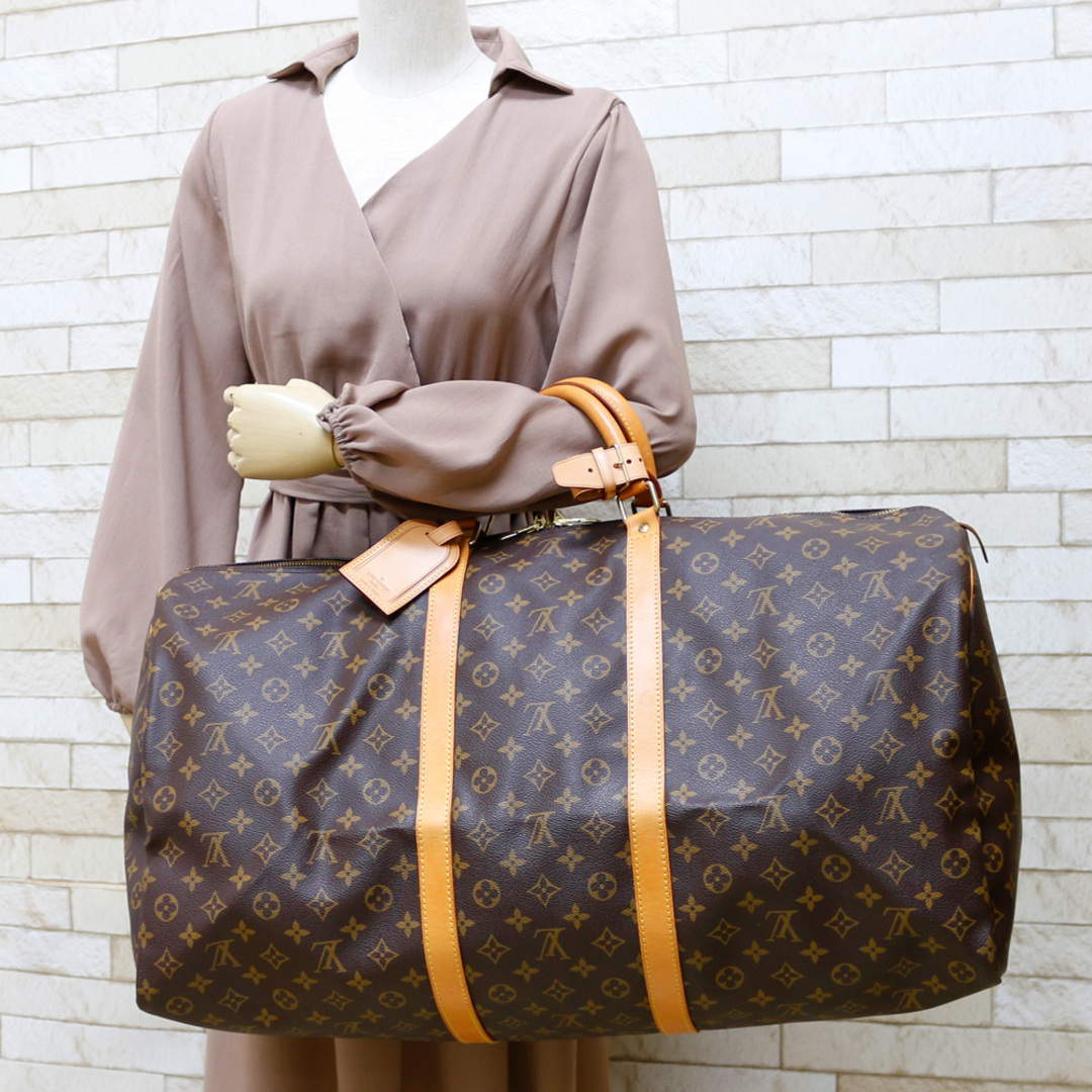 LOUIS VUITTON - ルイヴィトン LOUIS VUITTON キーポル60 モノグラム