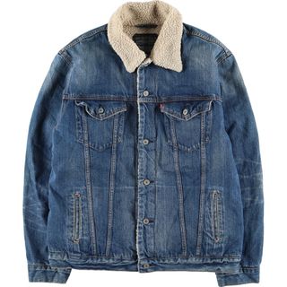 リーバイス(Levi's)の古着 リーバイス Levi's デニムボアジャケット メンズXL /eaa388156(Gジャン/デニムジャケット)