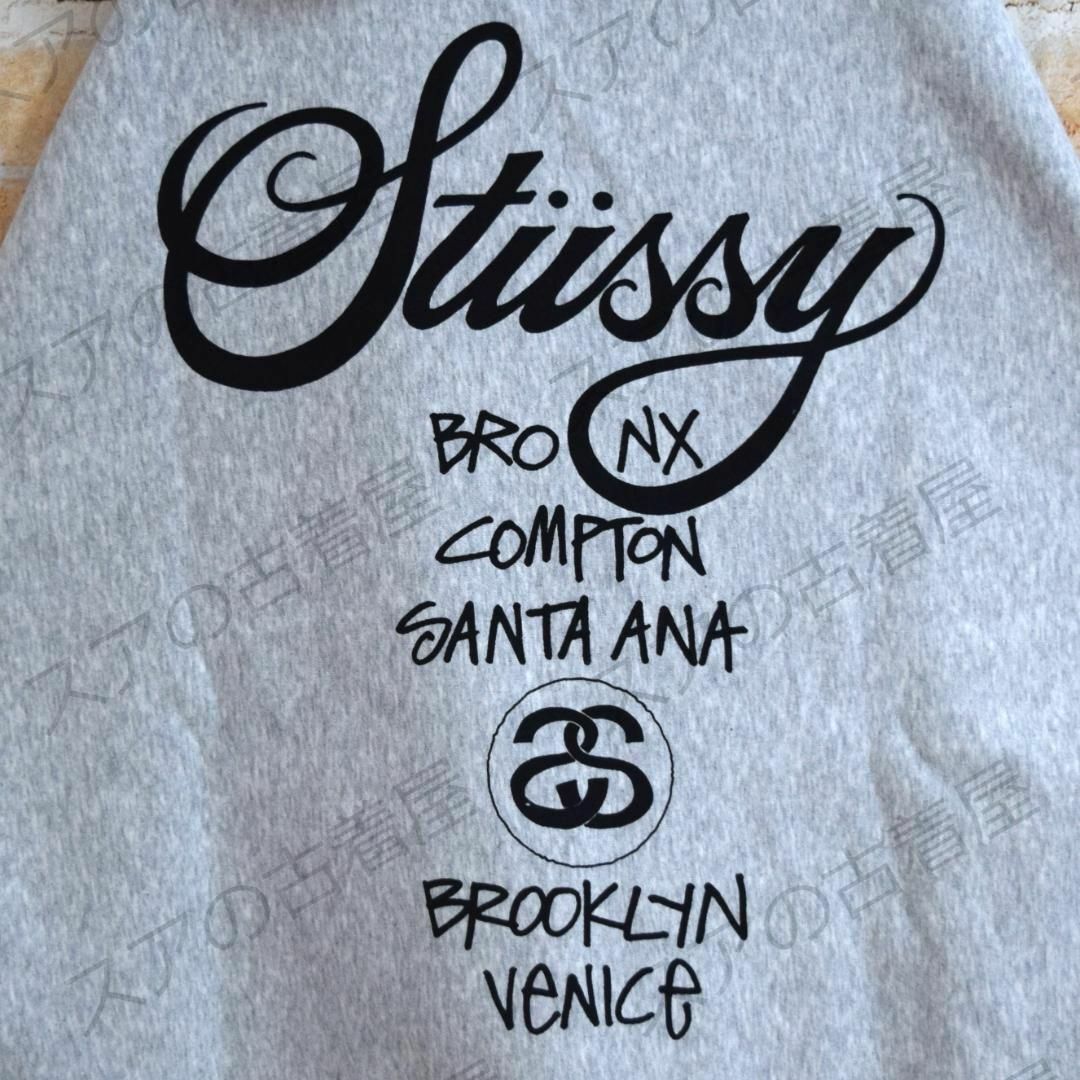 STUSSY - 《ステューシー》正規・新品タグ ワールドツアー グレー M