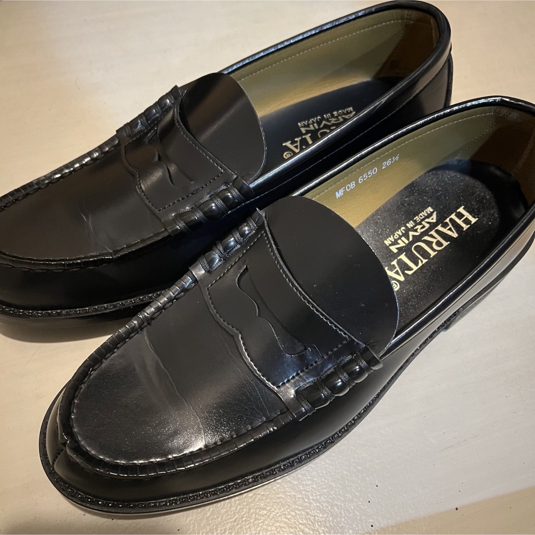 HARUTA(ハルタ)のHARUTA  6550ローファー　ビジネスシューズ ブラック メンズの靴/シューズ(ドレス/ビジネス)の商品写真