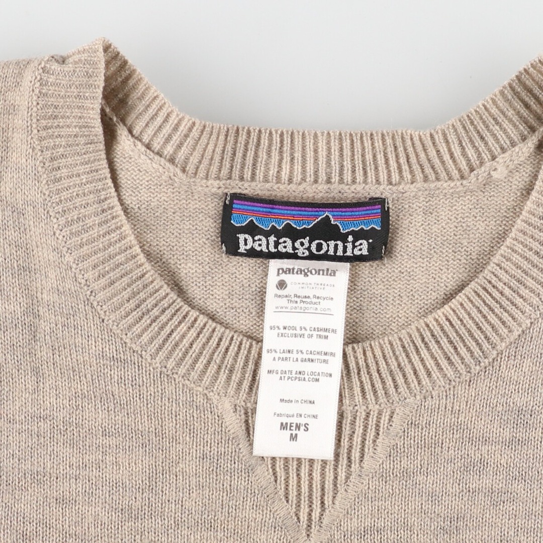 patagonia(パタゴニア)の古着 パタゴニア Patagonia ウールニットセーター メンズM /eaa388359 メンズのトップス(ニット/セーター)の商品写真