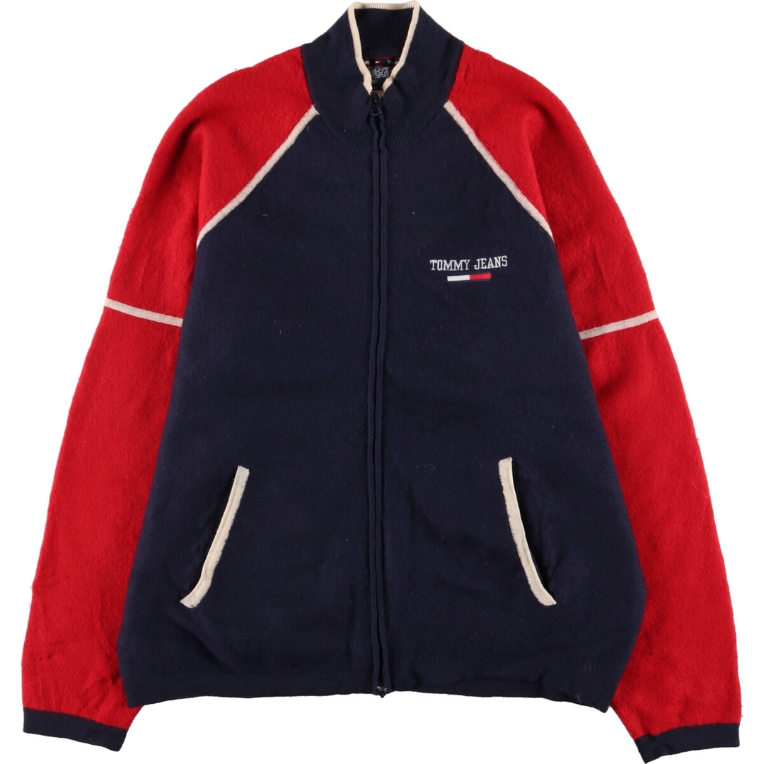 TOMMY HILFIGER(トミーヒルフィガー)の古着 90年代 トミーヒルフィガー TOMMY HILFIGER JEANS ウールブルゾン メンズL ヴィンテージ /eaa393610 メンズのジャケット/アウター(その他)の商品写真