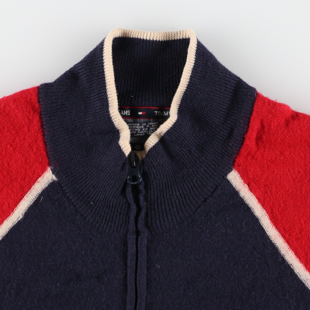 TOMMY HILFIGER(トミーヒルフィガー)の古着 90年代 トミーヒルフィガー TOMMY HILFIGER JEANS ウールブルゾン メンズL ヴィンテージ /eaa393610 メンズのジャケット/アウター(その他)の商品写真