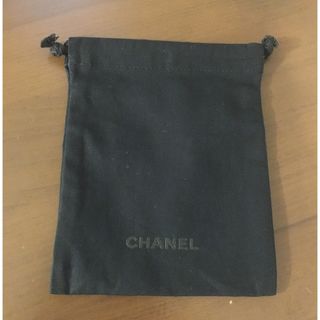 シャネル(CHANEL)のシャネル　CHANEL ポーチ　巾着　黒　ブラック　袋(ポーチ)