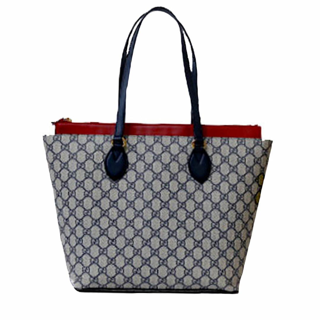 Gucci - グッチ GUCCI GG柄 トートバッグ グレー レディース 中古の