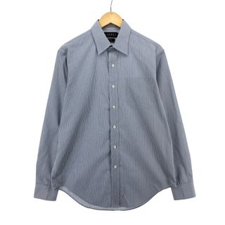 ラルフローレン(Ralph Lauren)の古着 ラルフローレン Ralph Lauren CLASSIC FIT NON IRON 長袖 コットンストライプシャツ レディースXL /eaa386391(シャツ/ブラウス(長袖/七分))