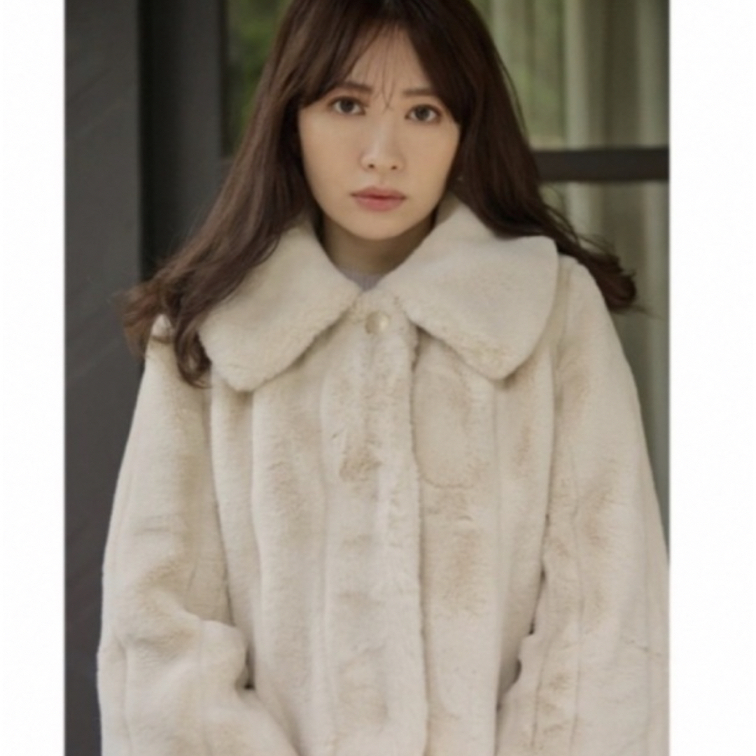 ジャケット/アウターwinter love faux fur coat herlipto