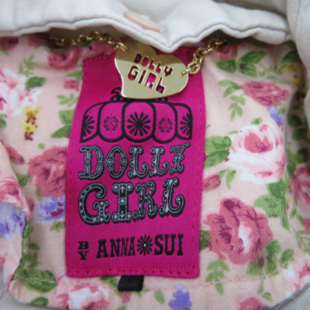 DOLLY GIRL BY ANNA SUI(ドーリーガールバイアナスイ)のドーリーガールバイアナスイ スプリングコート ノーカラーコート 2way レディースのジャケット/アウター(スプリングコート)の商品写真