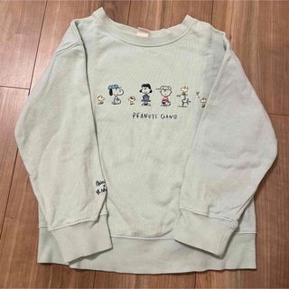 ユニクロ(UNIQLO)のユニクロ　110cm スヌーピー　トレーナー(Tシャツ/カットソー)