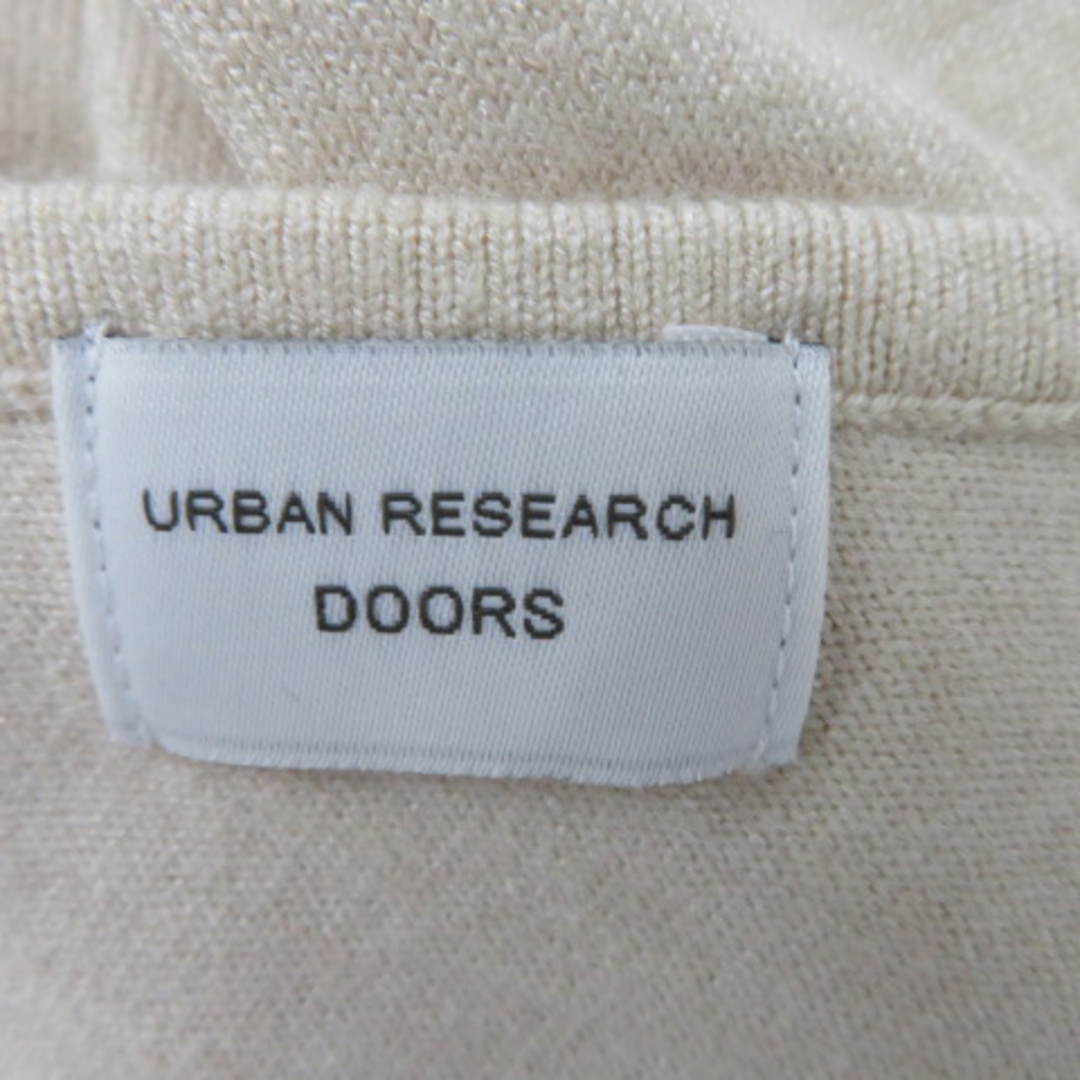 URBAN RESEARCH DOORS(アーバンリサーチドアーズ)のアーバンリサーチ ドアーズ ニット カットソー 長袖 ラウンドネック 無地 レディースのトップス(ニット/セーター)の商品写真