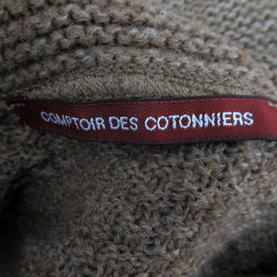 Comptoir des cotonniers(コントワーデコトニエ)のコントワーデコトニエ ニット カットソー 長袖 ショールカラー アルパカ混 S レディースのトップス(ニット/セーター)の商品写真