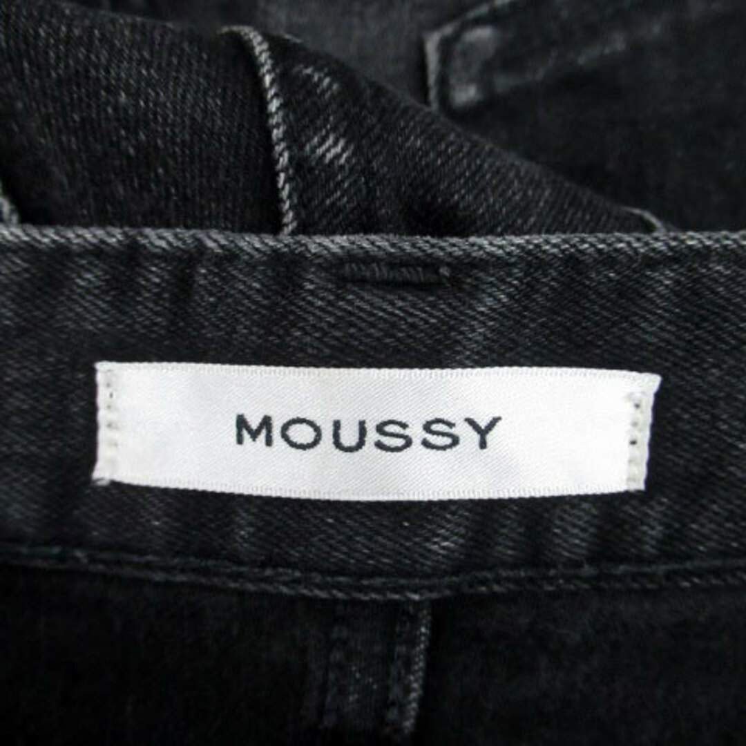 moussy(マウジー)のマウジー デニムパンツ ジーンズ スキニーパンツ アンクル丈 23 黒 ブラック レディースのパンツ(デニム/ジーンズ)の商品写真