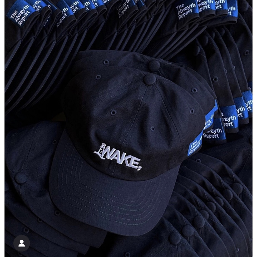 alwayth × wake キャップ　新品未使用　Sapporo